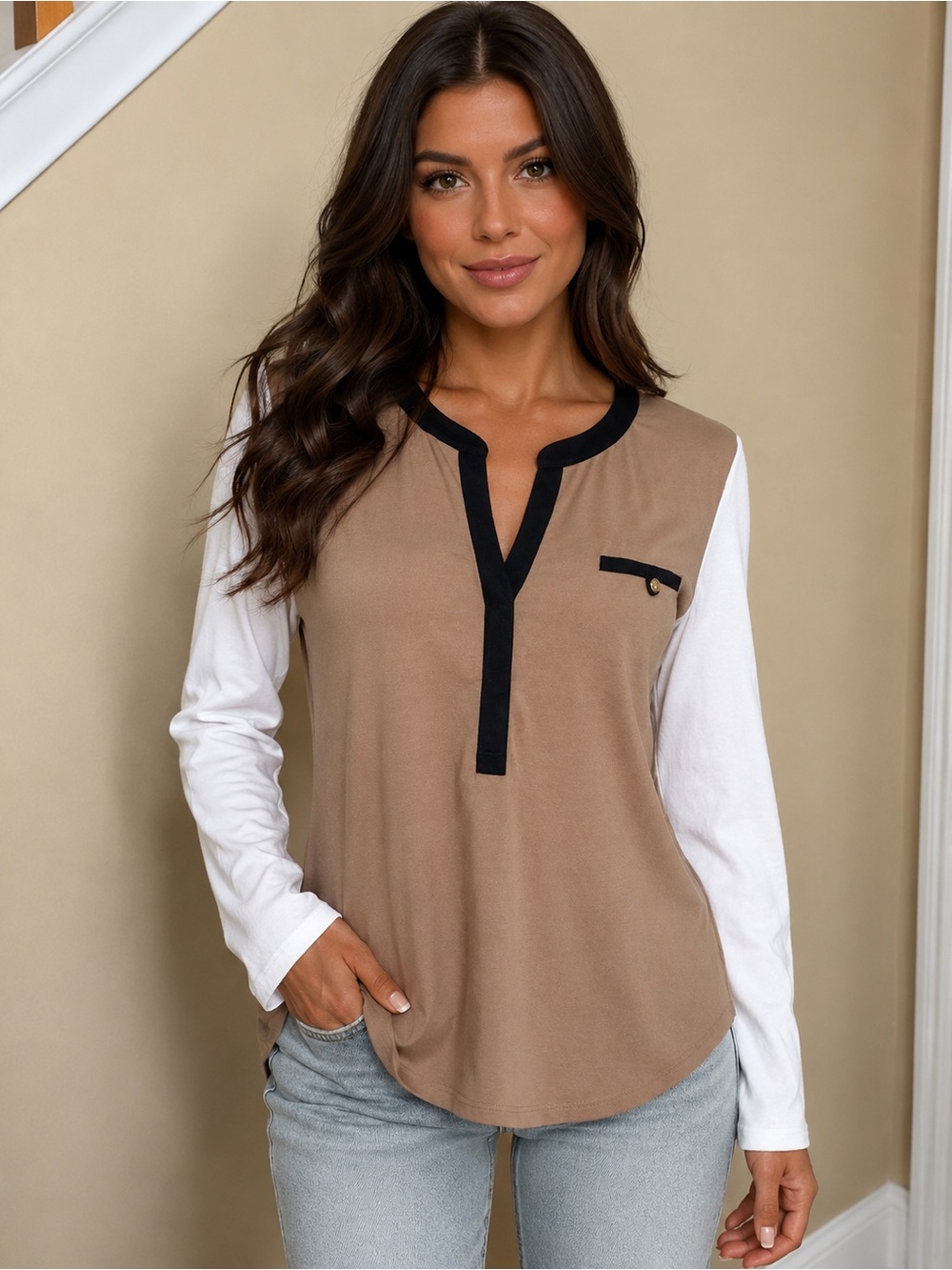 Jones New York Long Sleeve Shirt